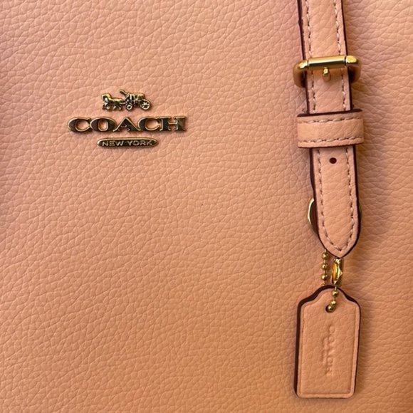 Coach c4084 Mollie Tote 25 Faded Blush - Picture 5 of 16